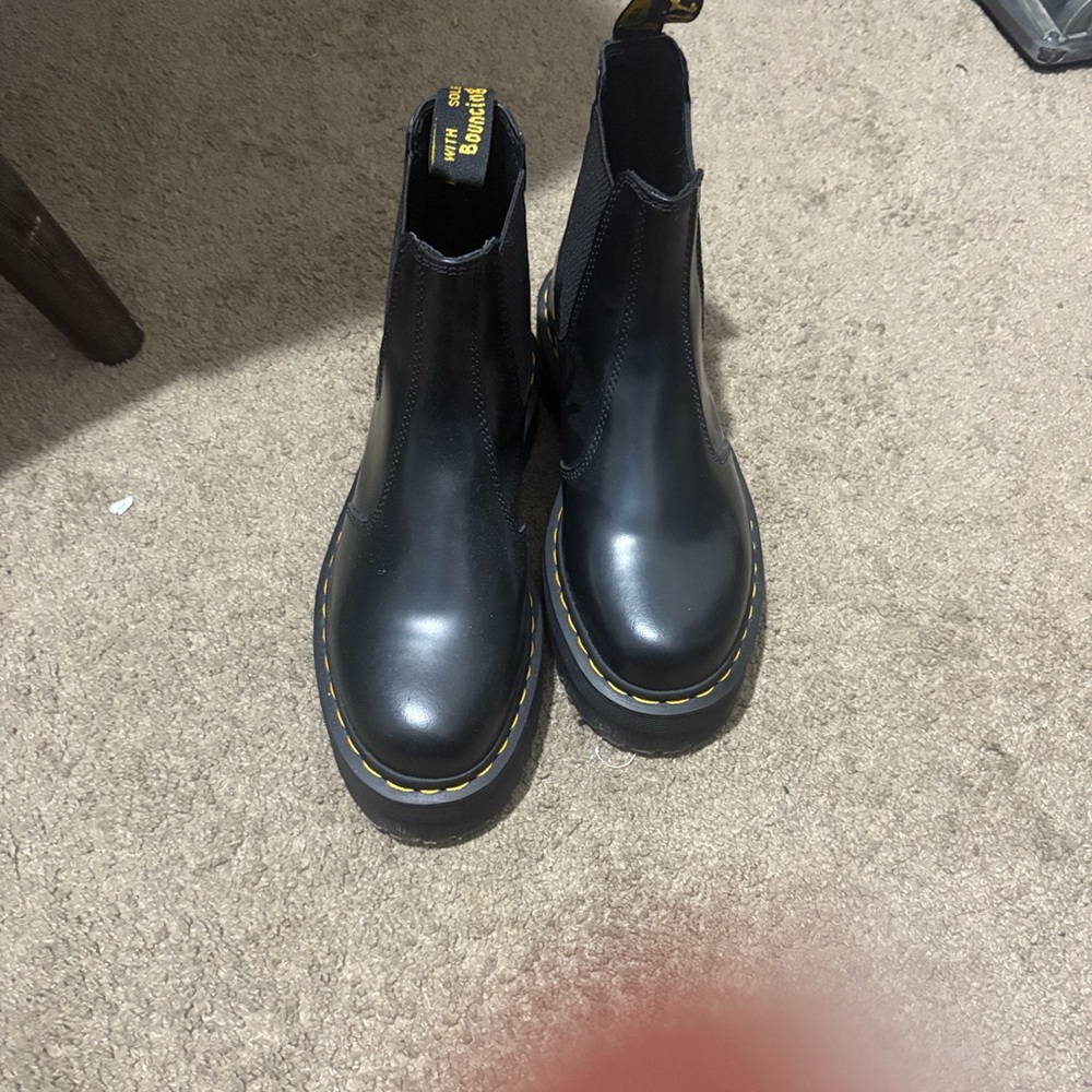 Dr. Martens Black Leather Boots